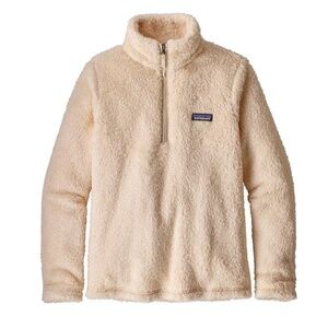 Patagonia Woman Girl Jacket Size Small 1/4 Zip Pullover Calcium Los Gatos Fleece